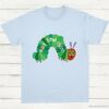Eat The Rich Hungry Caterpillar Shirt Light Blue S 1